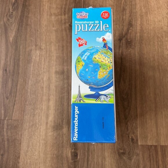 NEW Ravensburger Children's Globe 3D Puzzle 180pc - Picture 5 of 7